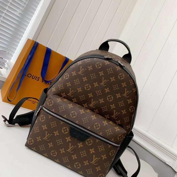 Louis Vuitton Handbags - Louis Vuitton Monogram Backpack in Brown and Gold Print